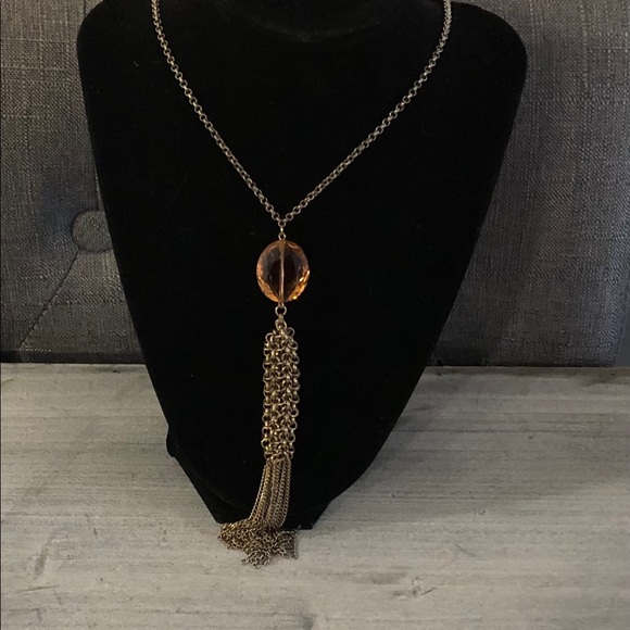 Jewelry - Pink Stone Pendant Necklace